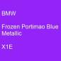 Preview: BMW, Frozen Portimao Blue Metallic, X1E.